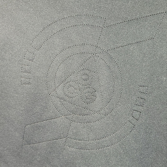 acg nikefit therma collared zip down medium black zippered pockets sweaterjacket - Picture 8 of 12